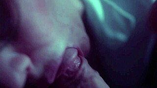 Prurient woman sucks paramour's cock passionately.