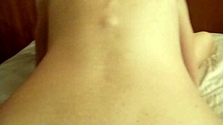 In this real home video, I passionately lick my mature wife's cunt.