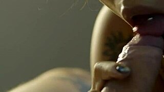 i'm asking, 'want to fuck with a dick in my mouth?'