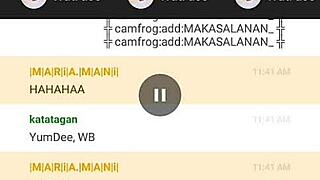 camfrog show girl performs in part one.