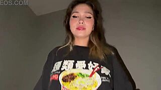 fucked an asian woman hard in her own home passionately.