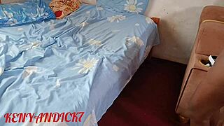 hot hairy ebony amateur couples share their intimate moments together in homemade video