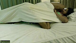 Desi couple's intense homemade sex