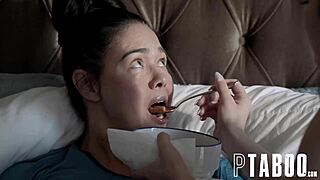 I froze from stepmom's taboo request in forbidden desires