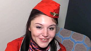 British Pornstar Lexi Lush Delivers Exceptional Amateur Blowjob in Uniform