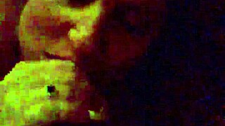 my step sister maggie comes home from the party, looking all flushed and ready for something naughty.