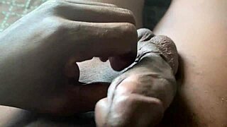 My voice turns you on as I moan milking my big black cock