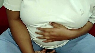 First Time Sex with Big Natural Tits and Tight Pussy