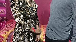 Indian Punjabi girl has romantic sex with boyfriend in homemade creampie