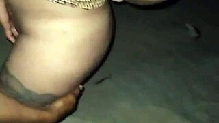 Intense Groping and Exhibition on Public Beach