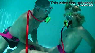 I watched cum splash everywhere in the pool from cruz's blowjobs