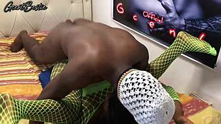 Rough-Hard And Fast Black Couple Fucking-Amateurs Pornography With Monster Cock And Screaming Orgasm