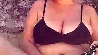 african amateur with big pussy lips and tits showing off on the beach