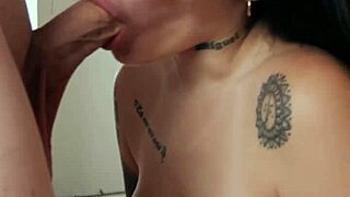 Amateur fake tit latina sucks and fucks for the huge facial cumshot!