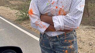 Corporate Lady Worker Fucked By Colleague After Asking For Lift!