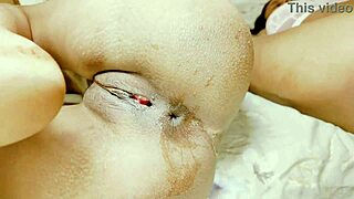 these babes swap cum in a wild homemade threesome