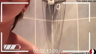 Intense Emotional Release During Foamy Fingering In Bathtub