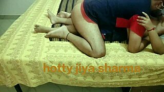 Punjabi Bhabi With Big Boobs Enjoys Time With Her Owner