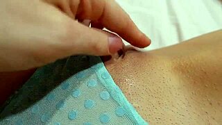 I caress my little pussy after work