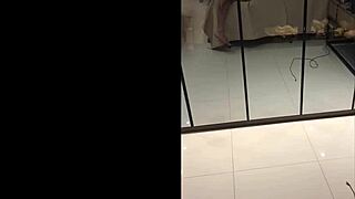 wife with big ass cums on cuckold's dick in hotel married whore subscribe to my channel