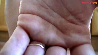 Sexy Amateur Blonde Lisa Teasing In Pantyhose