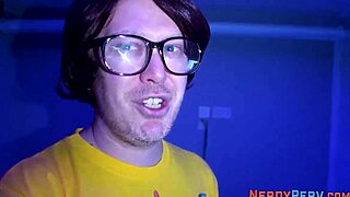 Wow, busty babe sucking cock!