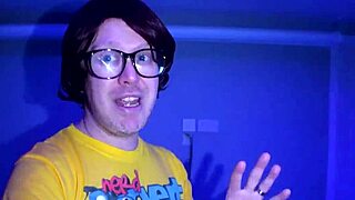 Wow, busty babe sucking cock!