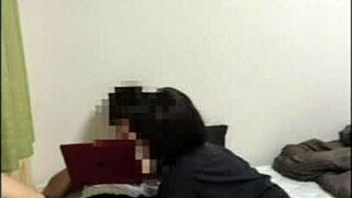 Black-Haired Short-Haired Girlfriend At Work Asked If Want To Lick Dick