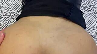 fucking the pink asshole of the hot curly girl until she cums - full on red