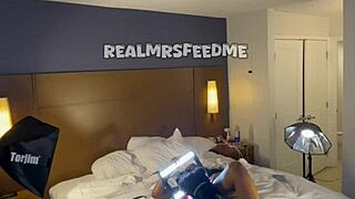 In this hardcore session, the intense fucking makes her squirt powerfully