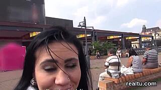adorable czech girl gets seduced in the shopping centre and penetrated in pov