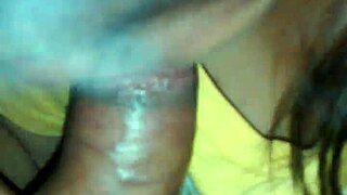 Special blowjob from peruvian teen