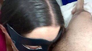 Watch this latina wife fuck her husband's boss for cash