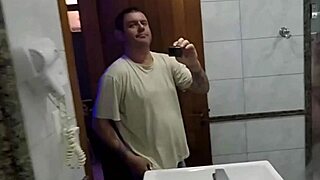 Latina Voyeur Watches Big Cock Creampie Blowjob