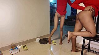 Amazing Step Daddy Anal Threesome Fuck!