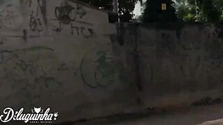 Novinha masturbates in uber then gives her hairy pussy to monster cock