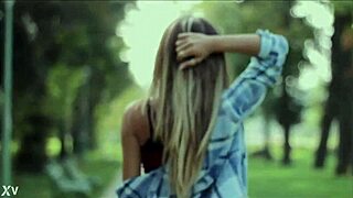 Sexy Girl Dances in the Street with Aarina Park