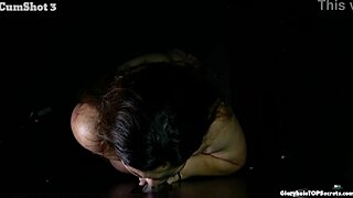 HOLY FUCK, SHE SEES THAT BIG COCK AND DECIDES TO SWALLOW IT ALL