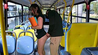 Student's Public Bus Fuck Exposed