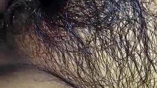 Thick hairy pussy bitch craves that dick.