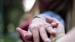 Sexy Girl Dances in the Street with Aarina Park