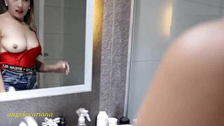 Photoshoot turns into roleplay with masturbation oral sex and anal vaginal fisting