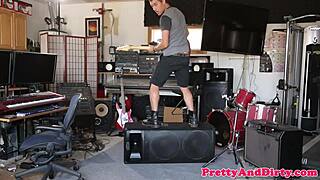 Busty Babe Sits on Guy's Cock After Blowjob in Multiple Positions