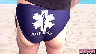 Borrowing a lifesaver's uniform for secret school activities