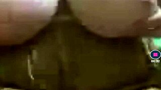 hey, check out this young hottie with big boobs teasing around