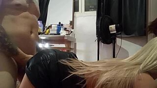 Stepdaughter Caught Masturbating, Punished With Toy!