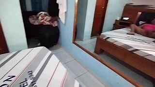 Husband Catches Wife Watching Porn And Masturbating