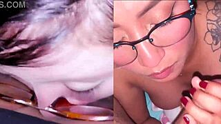 dos putas mamando verga por dinero dafri y samy mis dos putitas traga leche