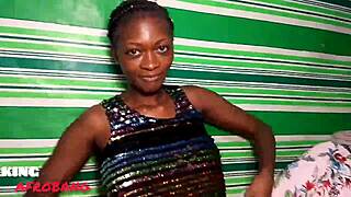 Glaidys Afrobang In Casting Audition, Uses Vibrator First Time!