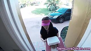 real amateur teen receives hardcore facial in high definition